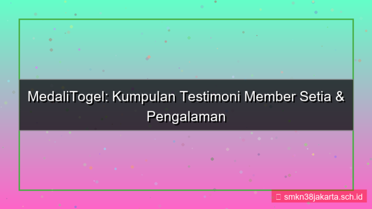 desain MEDALI TOGEL testimoni member medalitogel