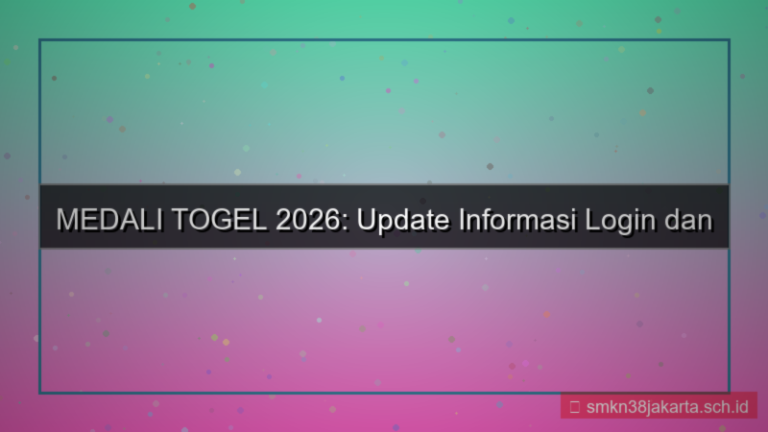 gambar MEDALI TOGEL update informasi login 2026