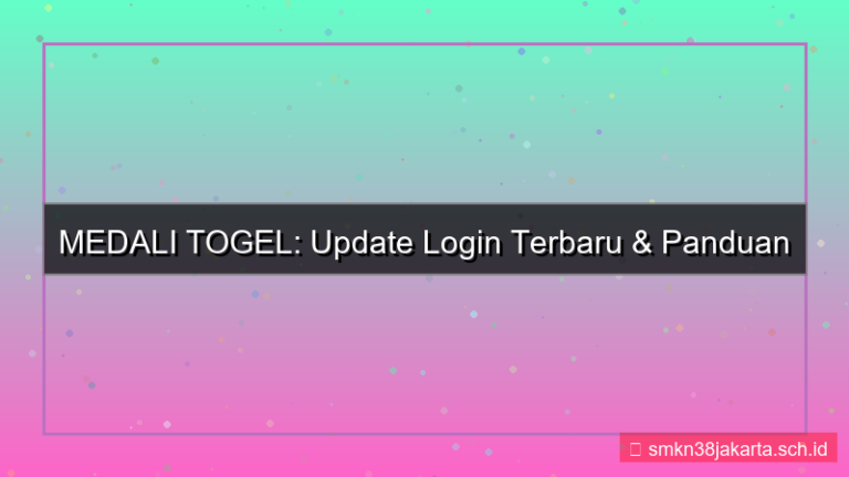 desain MEDALI TOGEL update login terbaru