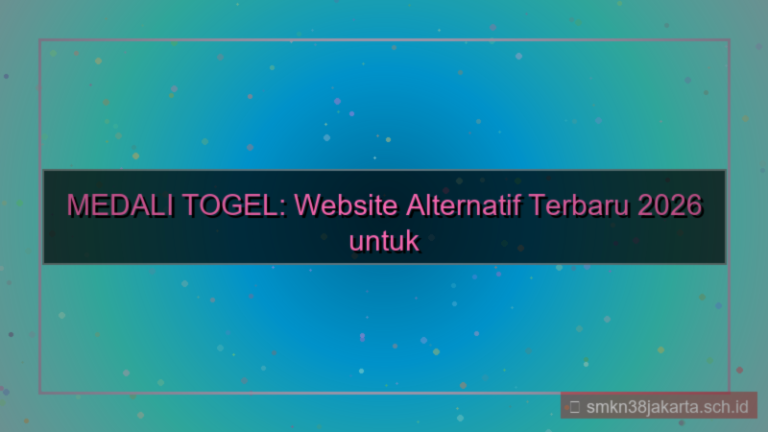 visual MEDALI TOGEL website alternatif terbaru 2026