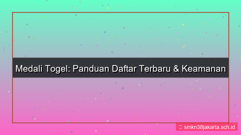 tampilan MEDALI TOGEL website daftar terbaru