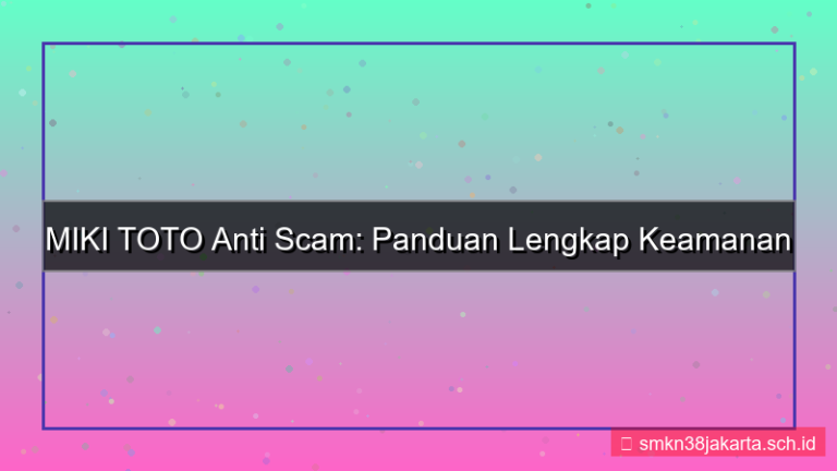MIKI TOTO anti scam mikitoto