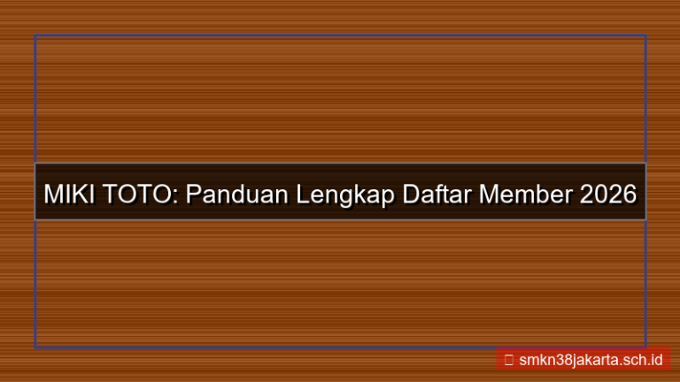 tampilan MIKI TOTO halaman daftar member 2026