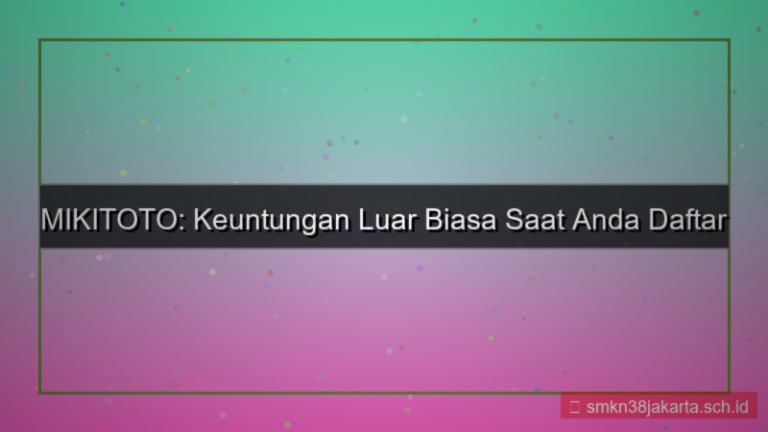 ilustrasi MIKI TOTO keuntungan daftar mikitoto