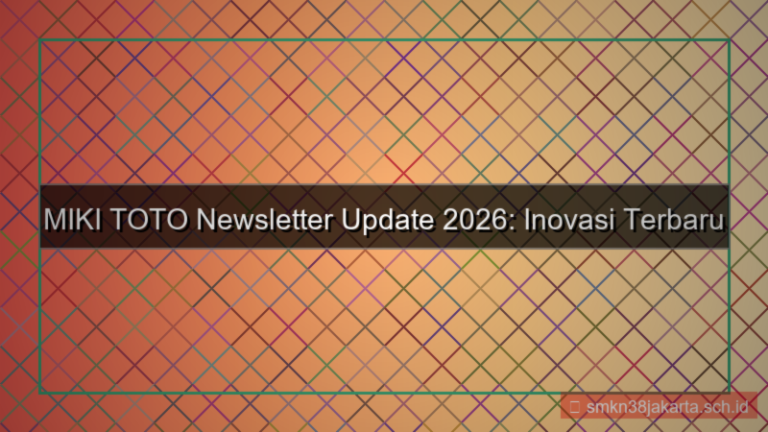gambar MIKI TOTO newsletter update 2026