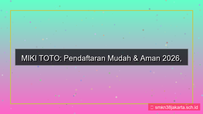 gambar MIKI TOTO pendaftaran mudah dan aman 2026