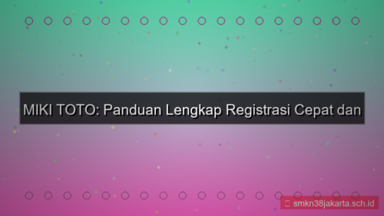 ilustrasi MIKI TOTO registrasi via whatsapp