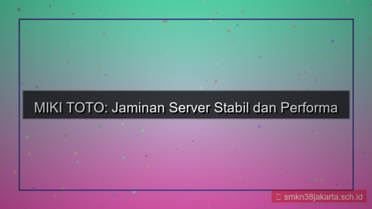 gambar MIKI TOTO server stabil 2026