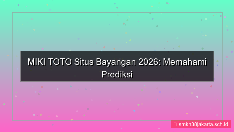 konten MIKI TOTO situs bayangan 2026