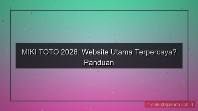 konten MIKI TOTO website utama mikitoto 2026