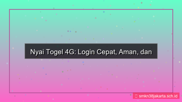 ilustrasi NYAI TOGEL 4g login cepat