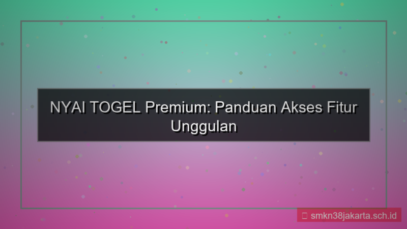 tampilan NYAI TOGEL akses fitur premium