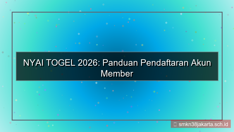 tampilan NYAI TOGEL akun member baru 2026
