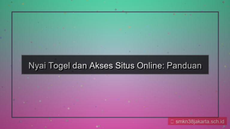 konten NYAI TOGEL cara masuk situs