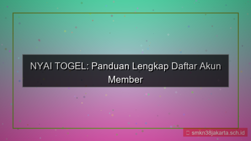 visual NYAI TOGEL daftar akun member resmi 2026