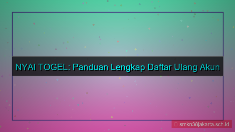 konten NYAI TOGEL daftar ulang akun lama