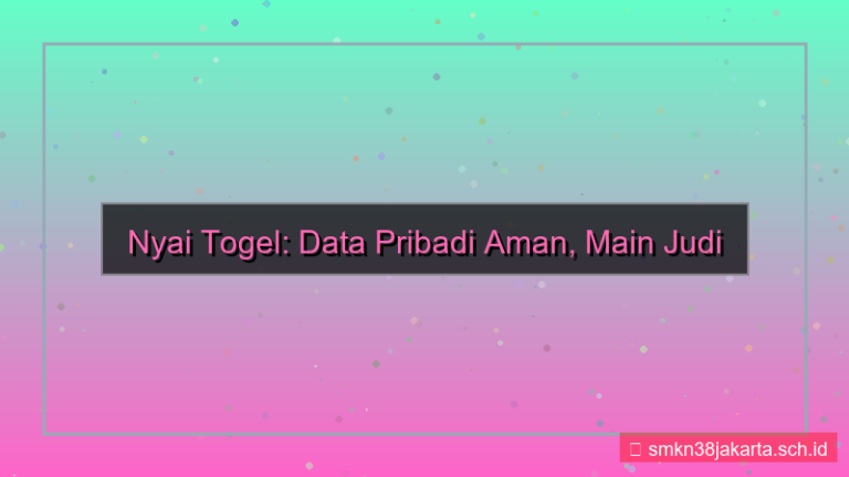 tampilan NYAI TOGEL data pribadi aman