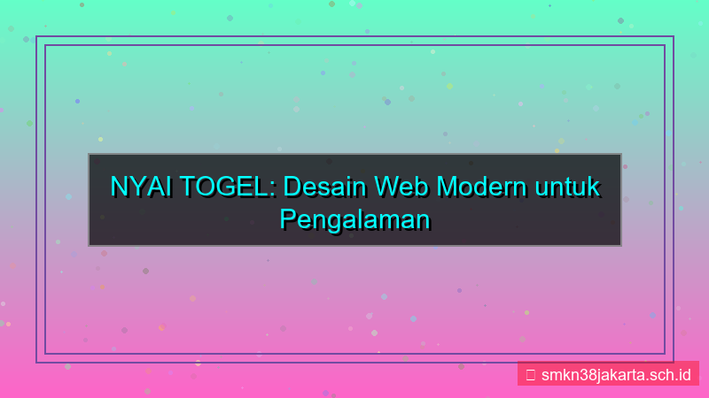 gambar NYAI TOGEL desain web modern