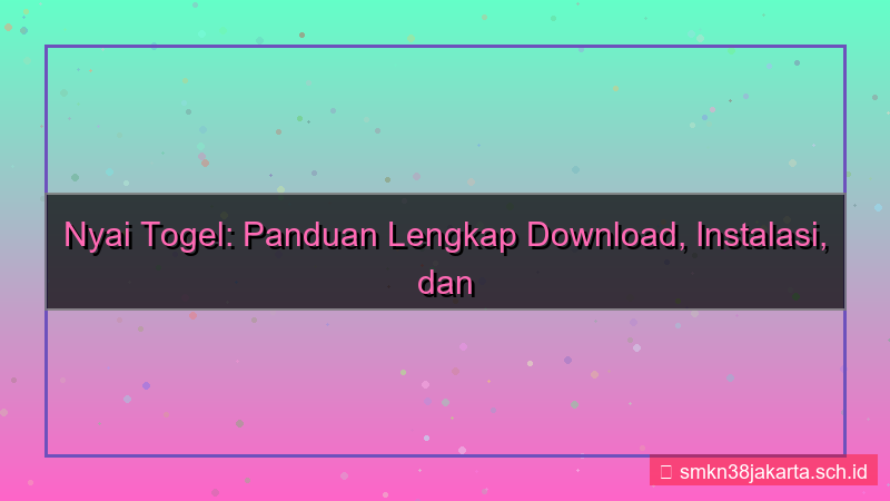 desain NYAI TOGEL download aplikasi login