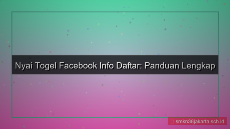 visual NYAI TOGEL facebook info daftar