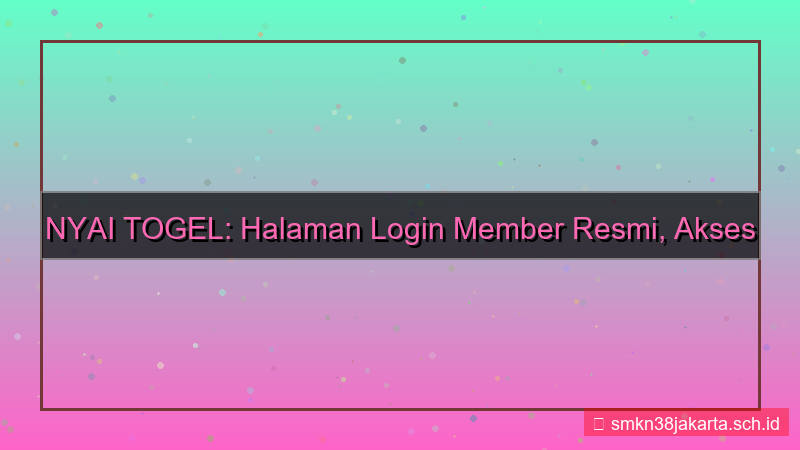 gambar NYAI TOGEL halaman login member resmi