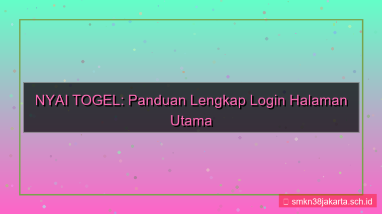 konten NYAI TOGEL halaman utama login