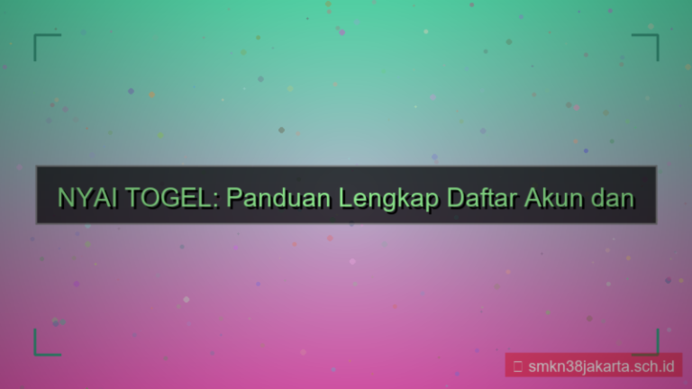 NYAI TOGEL help desk daftar akun
