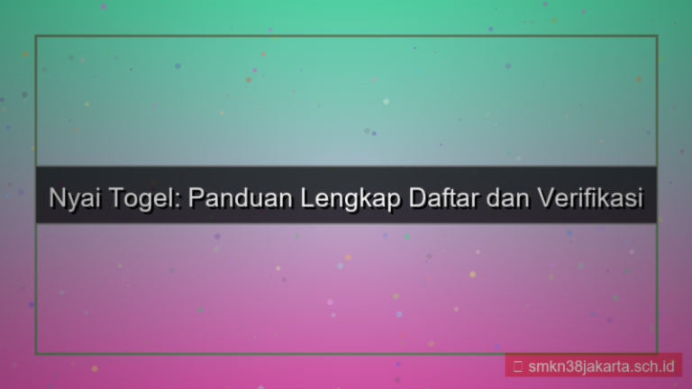 NYAI TOGEL identitas diri daftar