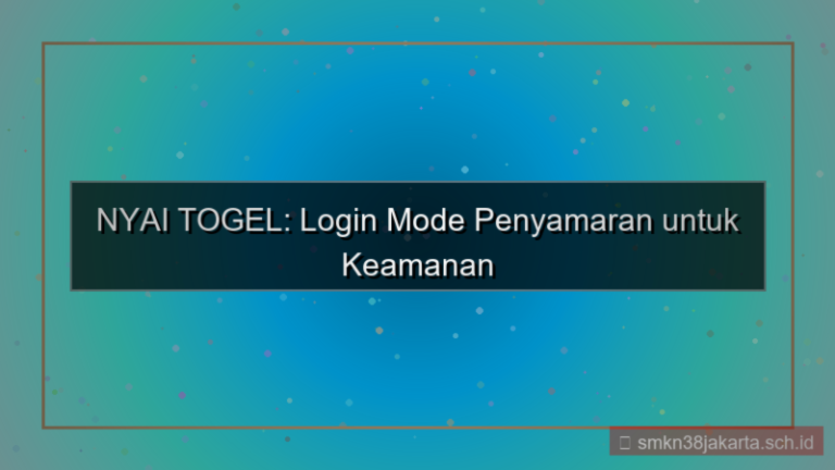 NYAI TOGEL incognito mode login