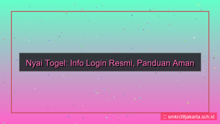 NYAI TOGEL info login resmi