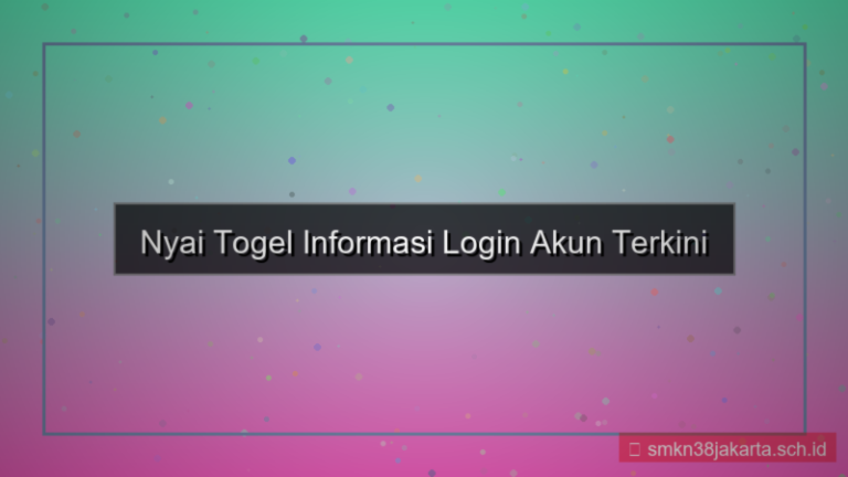 ilustrasi NYAI TOGEL informasi login akun terkini