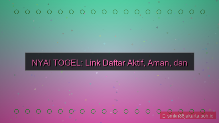 tampilan NYAI TOGEL link daftar aktif