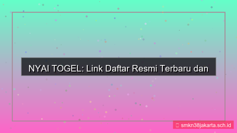 NYAI TOGEL link daftar resmi terbaru