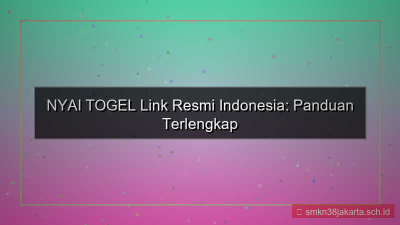konten NYAI TOGEL link resmi indonesia