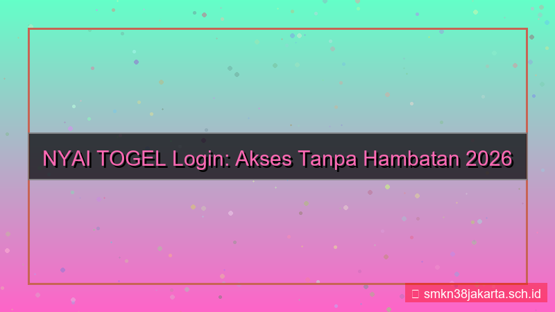 tampilan NYAI TOGEL login tanpa hambatan 2026