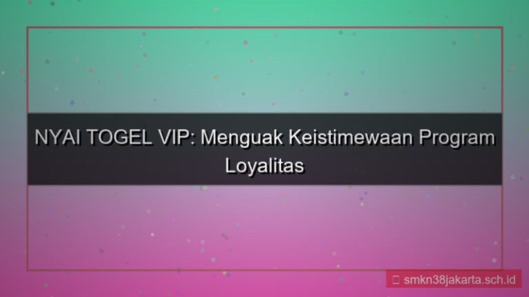 NYAI TOGEL loyalitas member vip