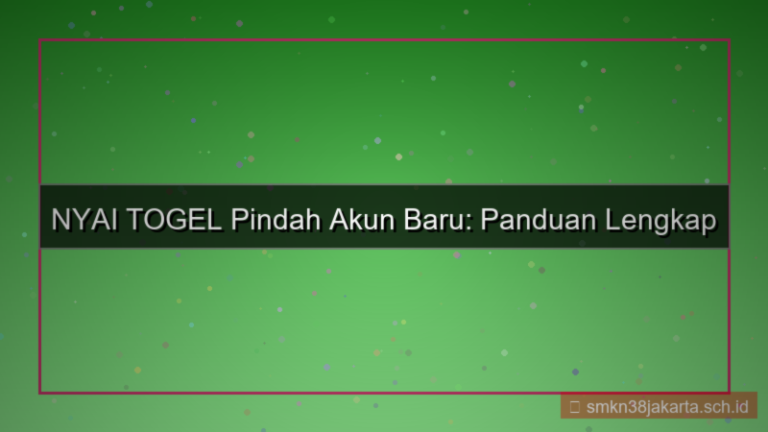 tampilan NYAI TOGEL pindah akun baru