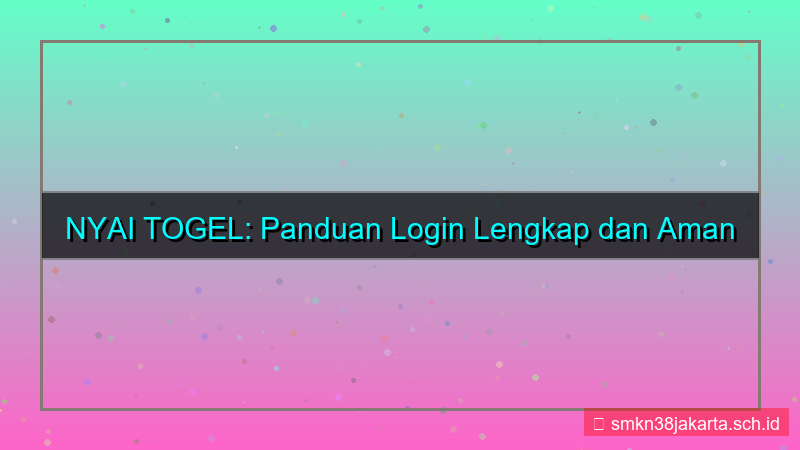 NYAI TOGEL poster panduan login