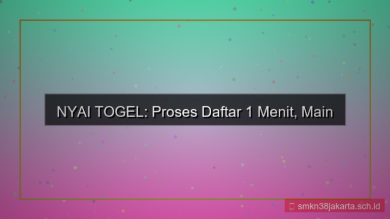 tampilan NYAI TOGEL proses daftar 1 menit