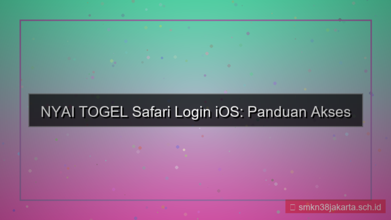 tampilan NYAI TOGEL safari login ios