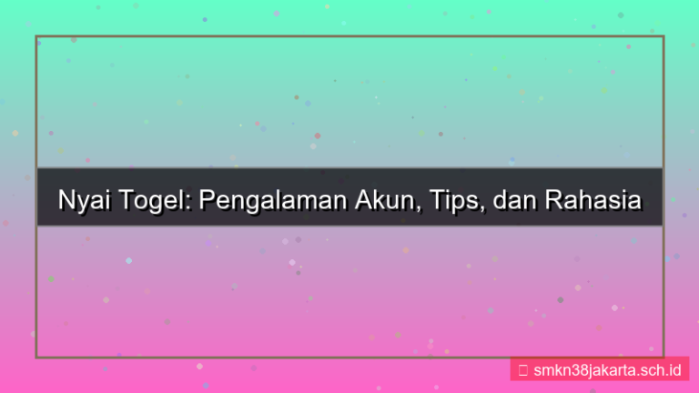 visual NYAI TOGEL sharing pengalaman akun