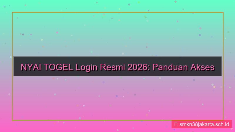 tampilan NYAI TOGEL situs login resmi 2026