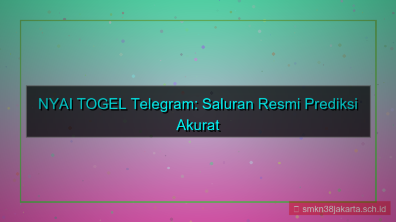 NYAI TOGEL telegram channel resmi