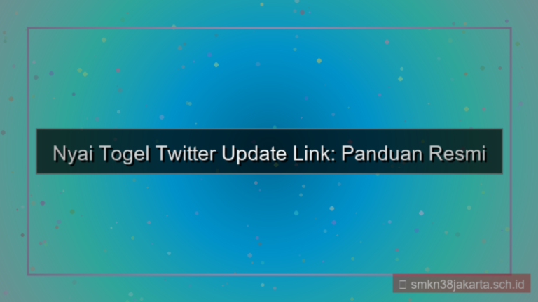 ilustrasi NYAI TOGEL twitter update link