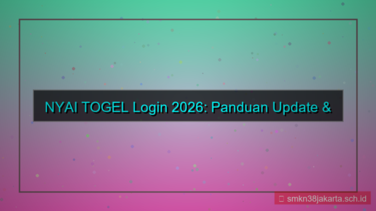 tampilan NYAI TOGEL update informasi login 2026