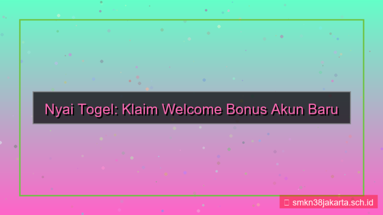 gambar NYAI TOGEL welcome bonus akun baru