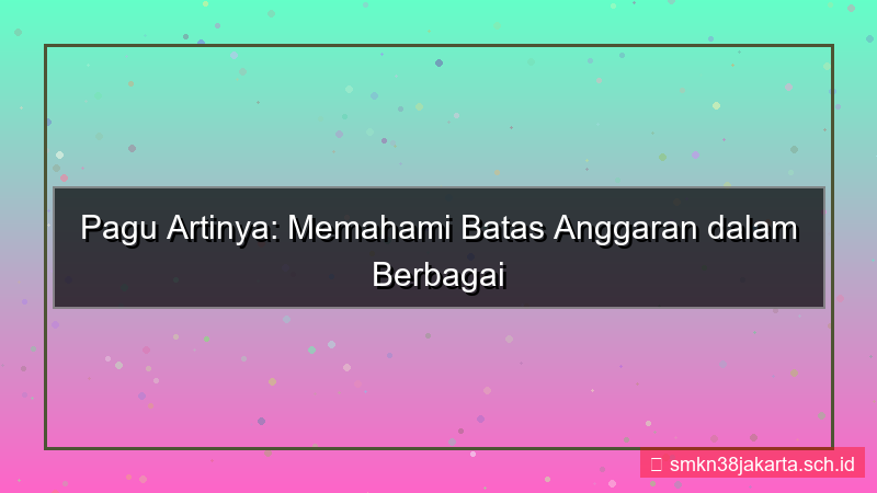 pagu artinya
