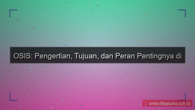 pengertian osis
