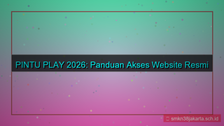 PINTU PLAY akses website resmi 2026