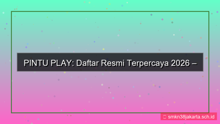 visual PINTU PLAY daftar resmi terpercaya 2026